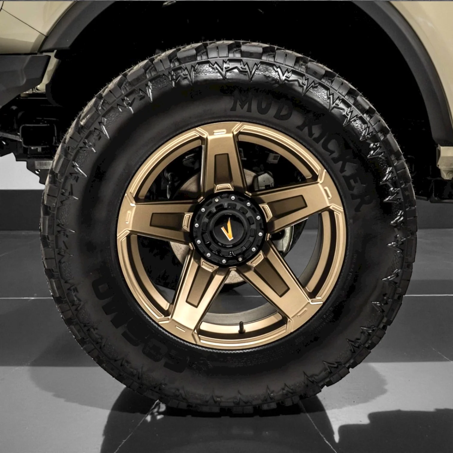 Ford Bronco Apocalypse 5 Spoke Wheel 6 Lug (Silver) 2021-2026 - Image 9