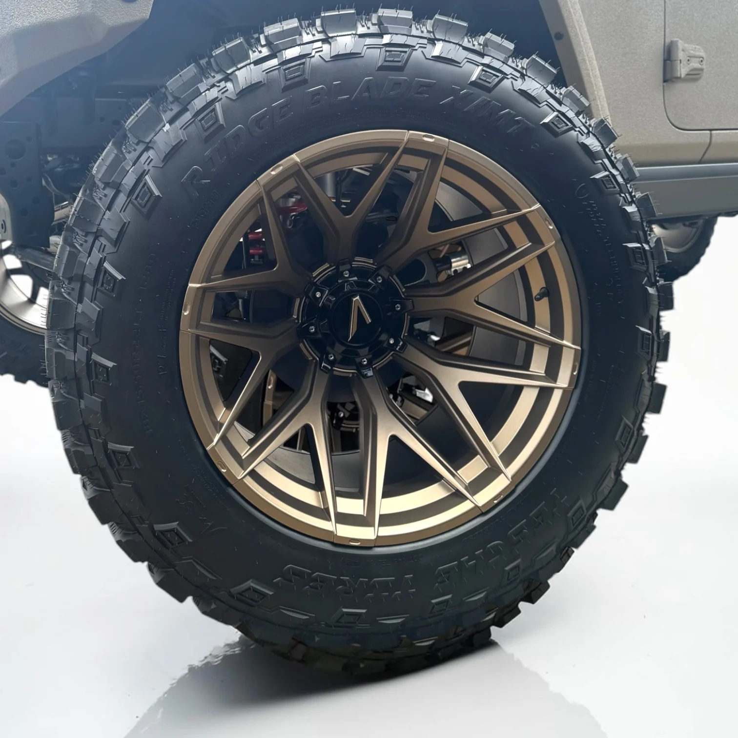 Apocalypse GEN 3 BRONZE Rim for Ford F150 (22x14) Ultimate Offset - Image 4