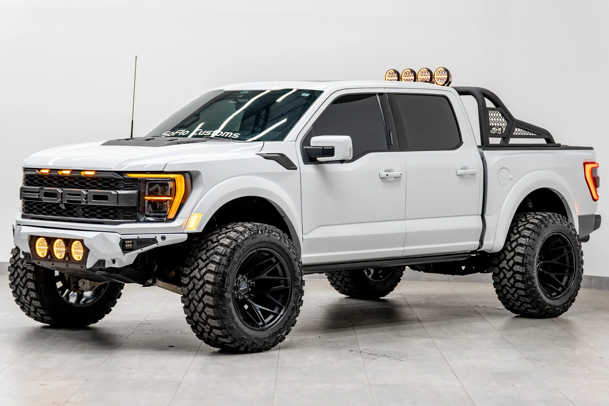 FORD F-150 2021-2026 BAJA STEEL BUMPER WITH 3 CENTER LED LIGHTS and Skid Plate F150 - Image 9