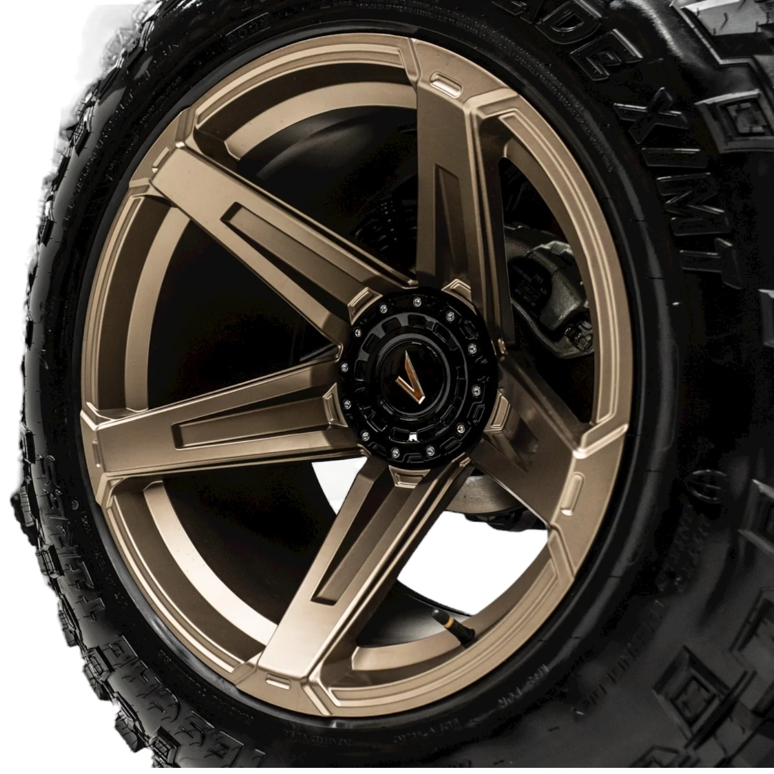 Ford Bronco Apocalypse 5 Spoke Wheel 6 Lug (Bronze) - Image 4