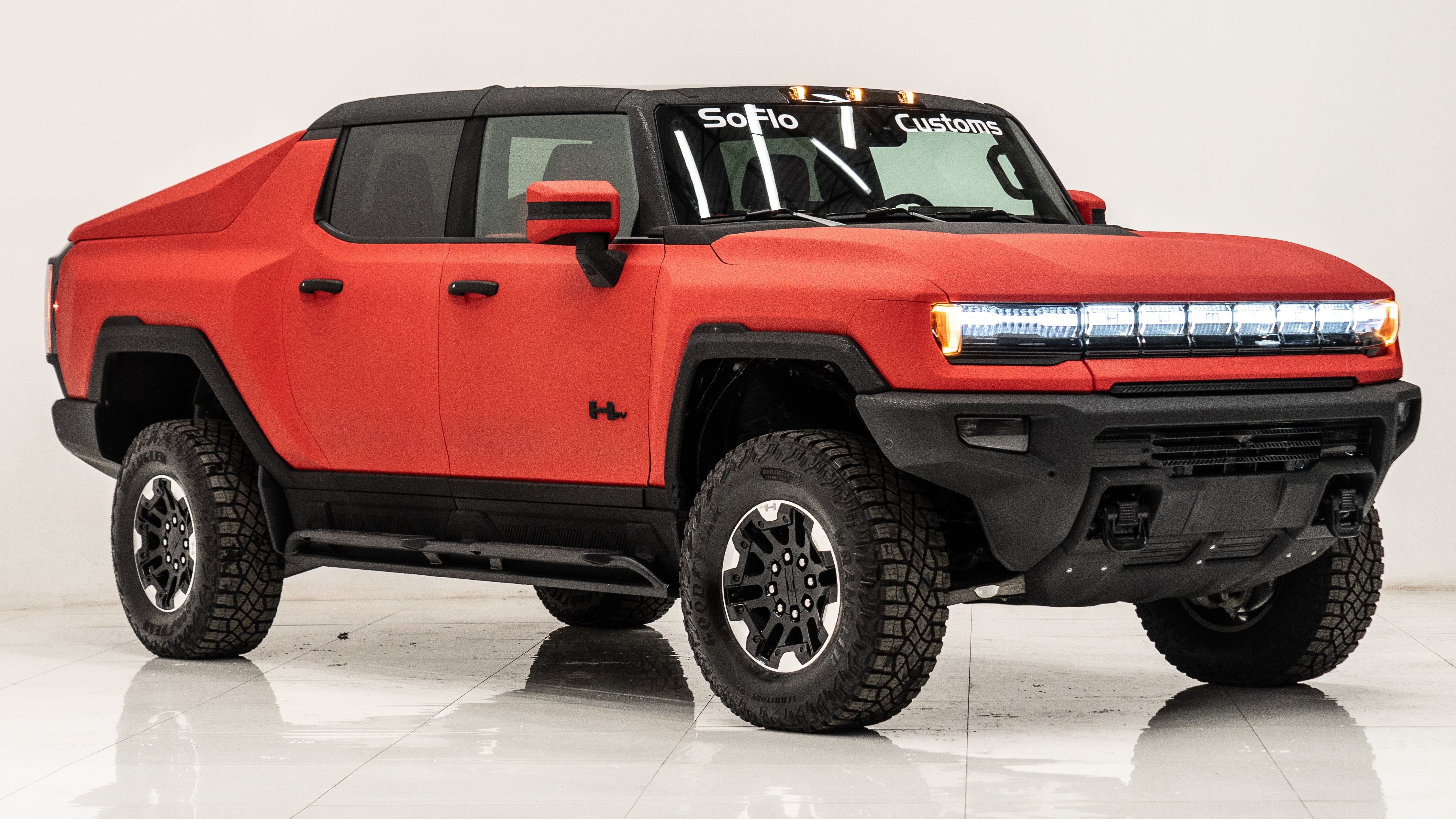GMC Hummer EV Slantback Humvee Fast Back Inserts 2021-2026 - Image 4