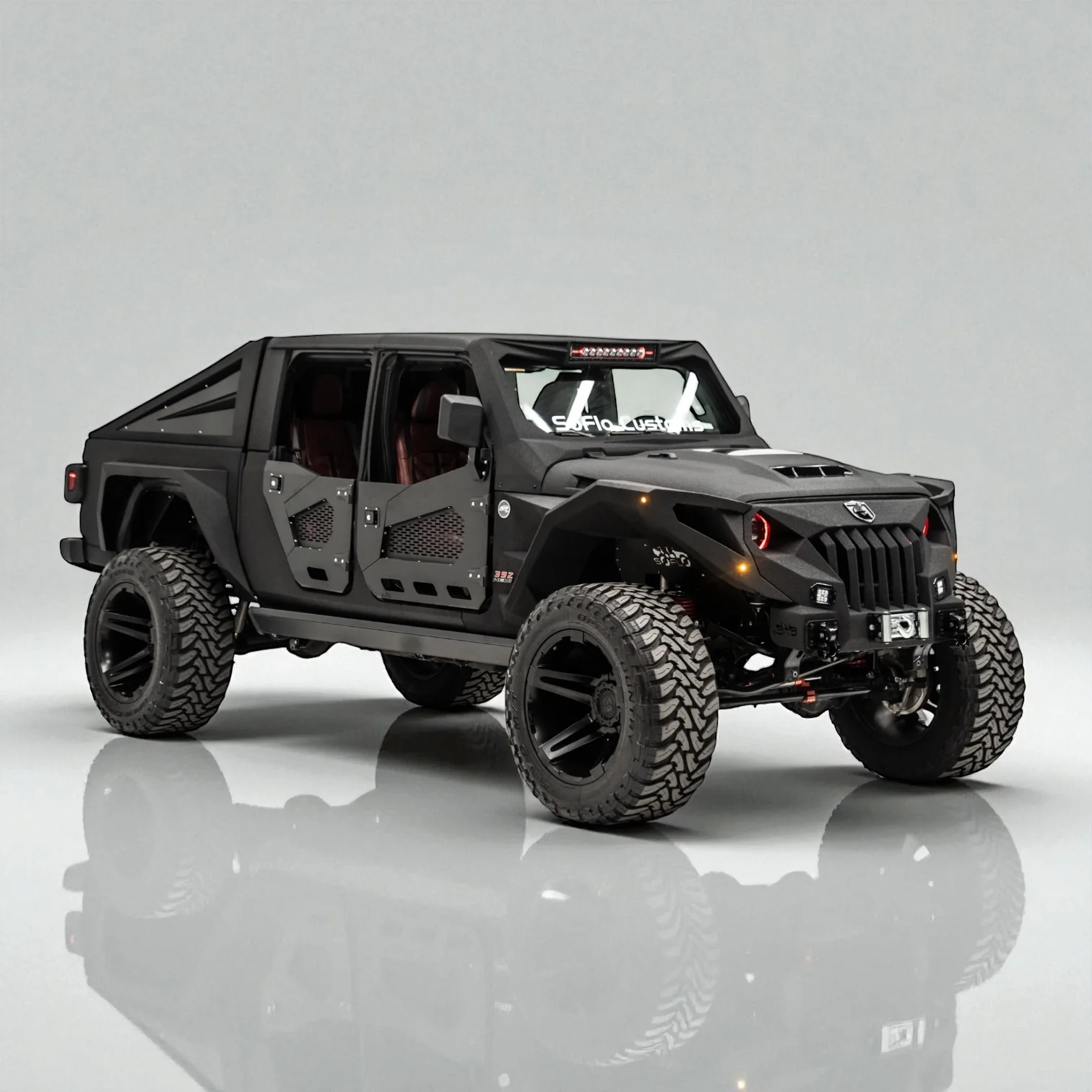 JEEP GLADIATOR 2020-2026 FAST BACK TONNEAU BED COVER