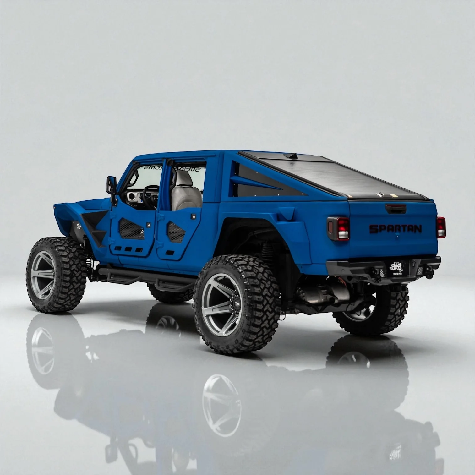 Jeep Gladiator Stationary Steel Side Steps 2020-2026 - Image 3