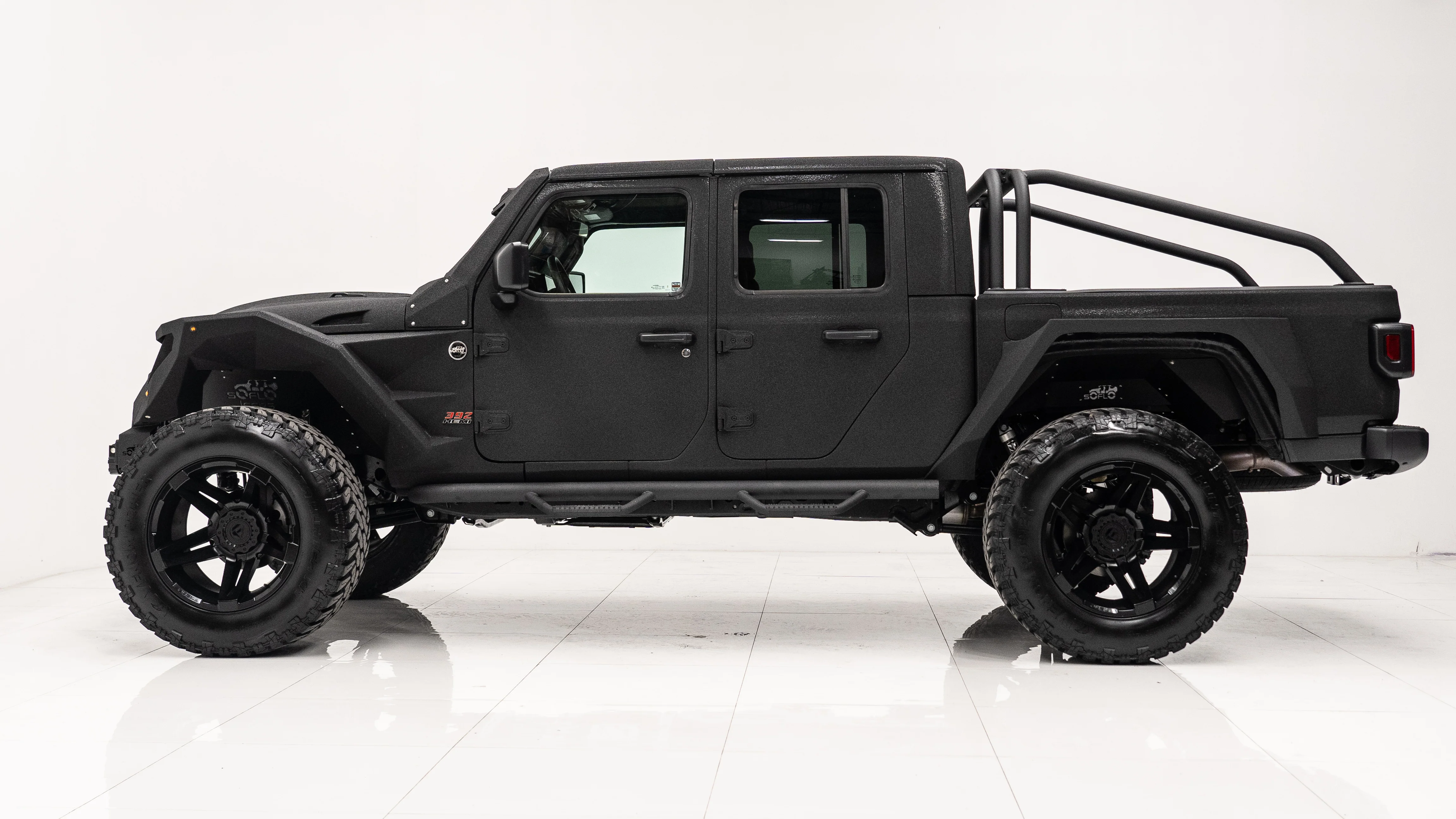 Jeep Gladiator Stationary Steel Side Steps 2020-2026 - Image 4