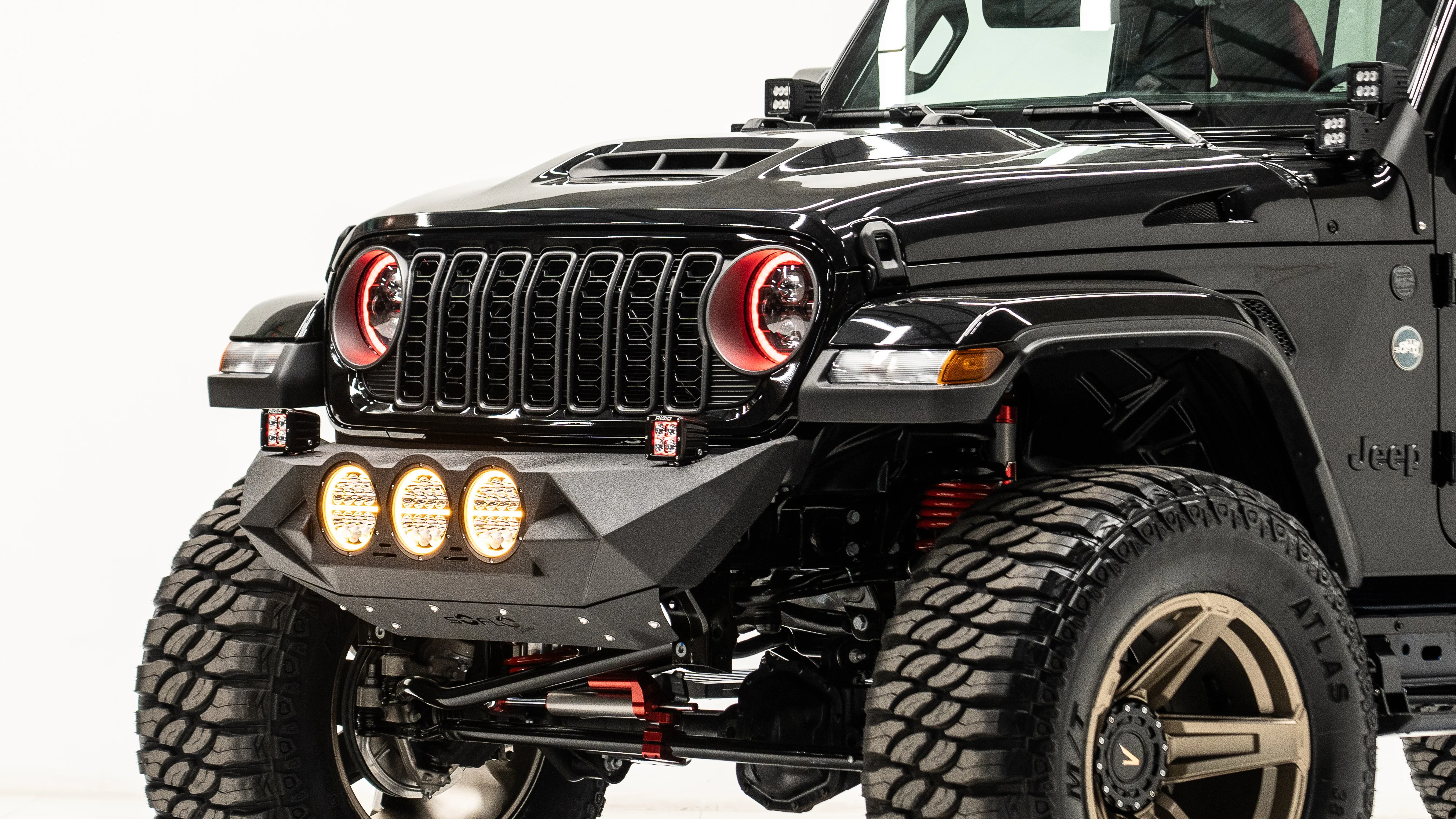 Jeep Wrangler GOBI Front Bumper 2018-2026 - Image 3