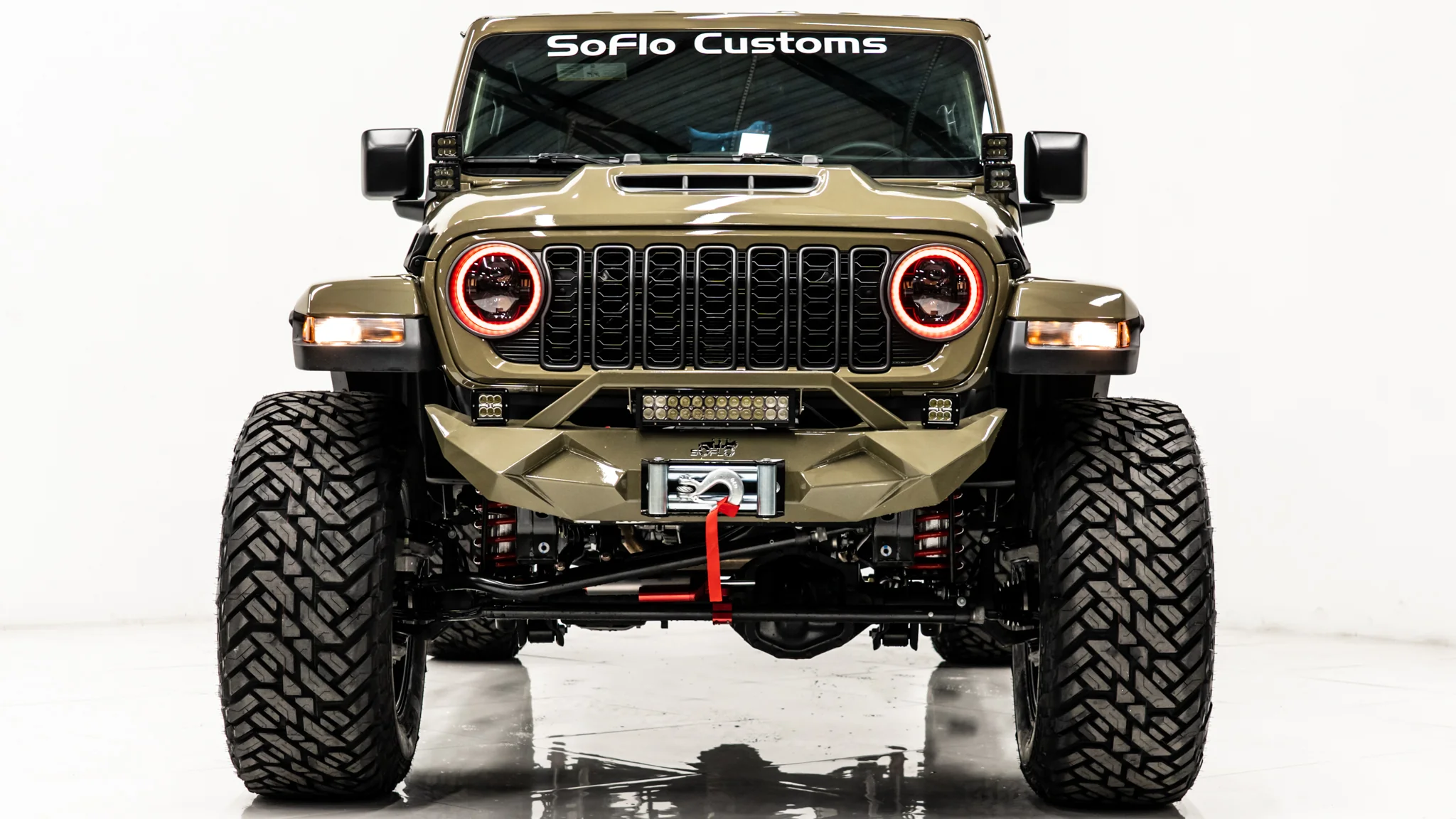 Jeep Wrangler GOBI Front Bumper 2018-2026 - Image 4